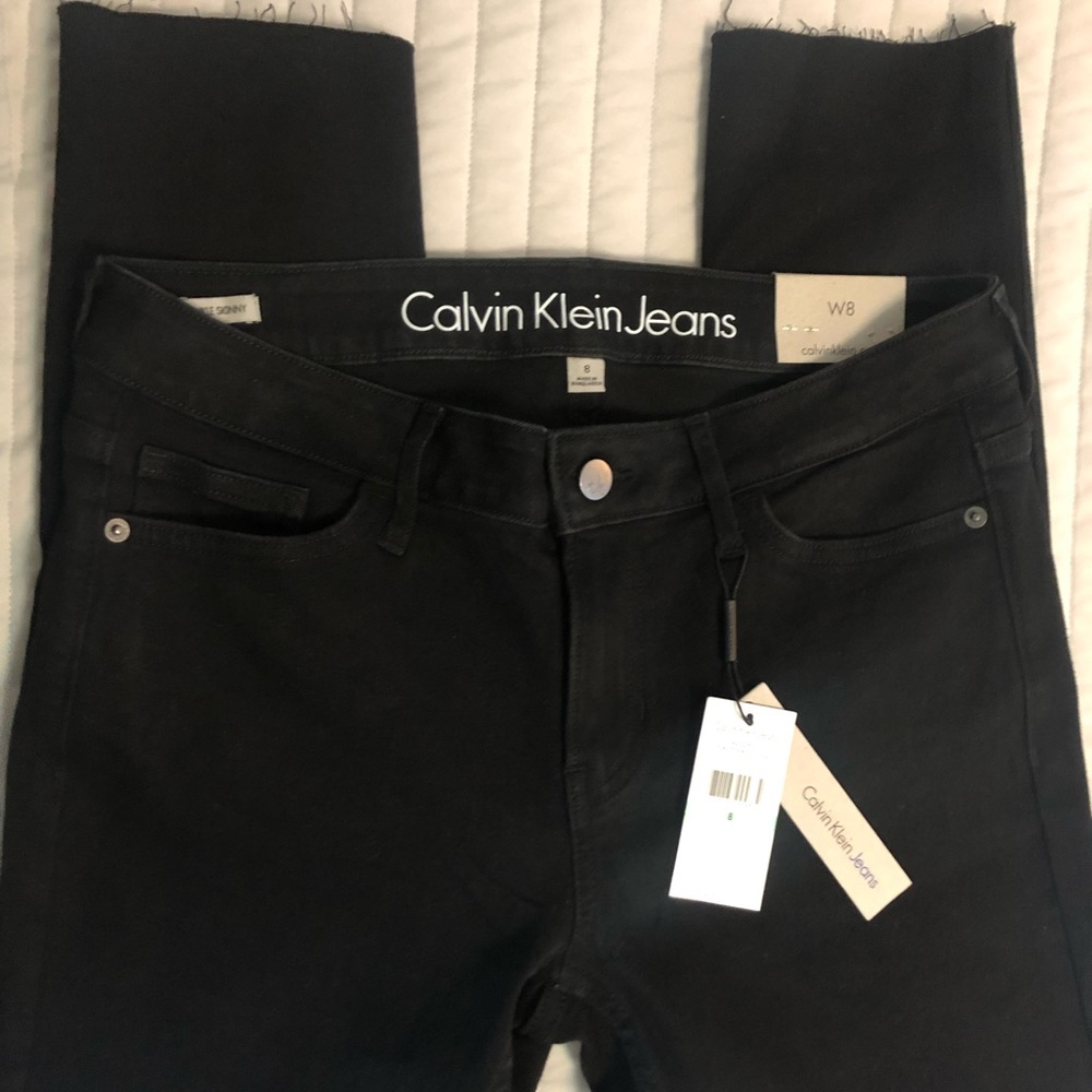 Black skinny ankle Calvin Klein jeans